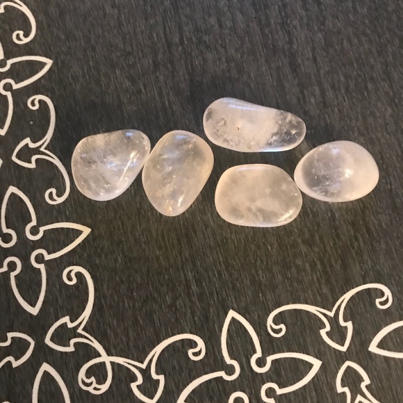 5 pieces of polished quartz - Picture 2 of 4